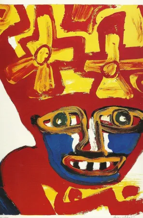 Lithograph Lindstrom - JO BARCELONA