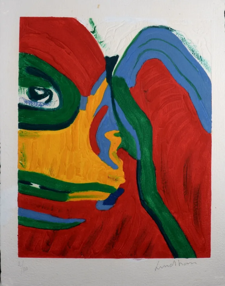 Etching Lindstrom - Le Philosophe #2