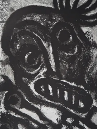 Etching Lindstrom - Personnages étonnés