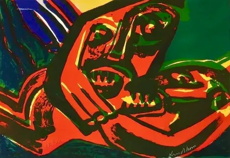 Lithograph Lindstrom - Rare Artist's Proof — E.A. II/X