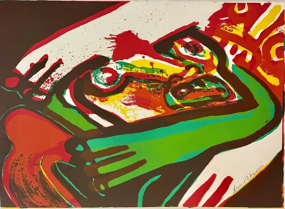 Lithograph Lindstrom - Sans Titre