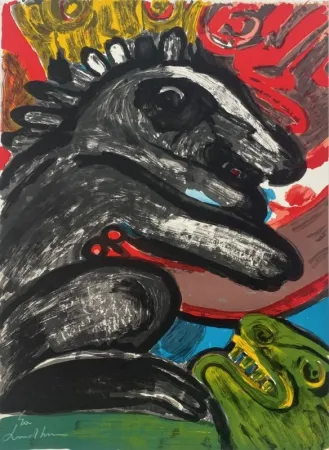 Lithograph Lindstrom - Sans titre 