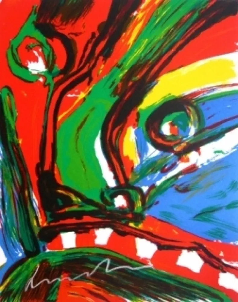 Lithograph Lindstrom - Sans titre