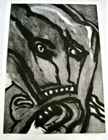 Etching And Aquatint Lindstrom - Untitled