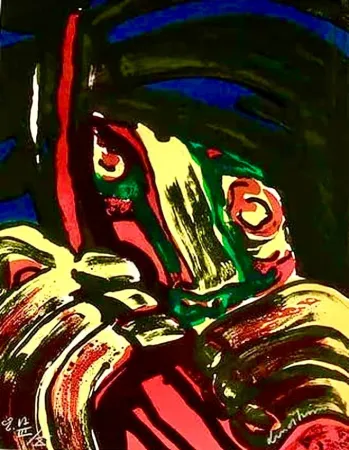 Lithograph Lindstrom - Untitled - E.A. III/X