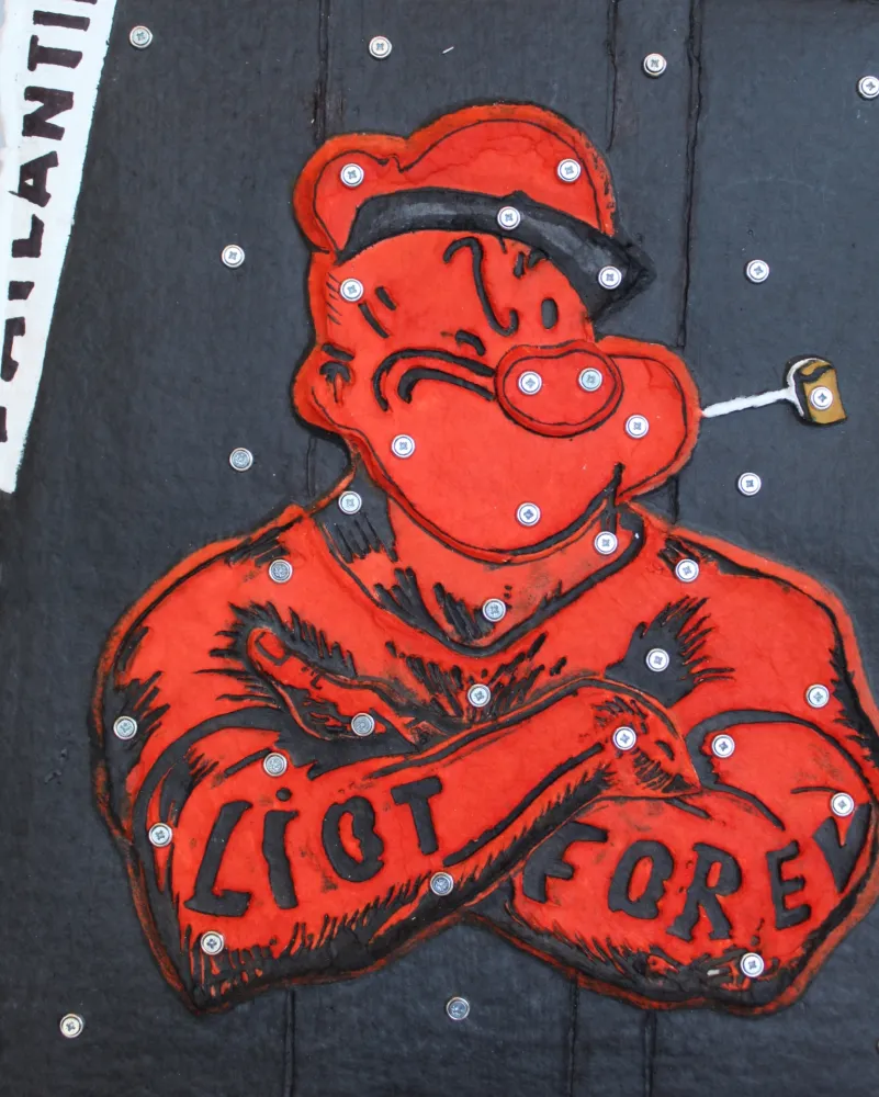 Etching Liot - POPEYE (ROUGE)