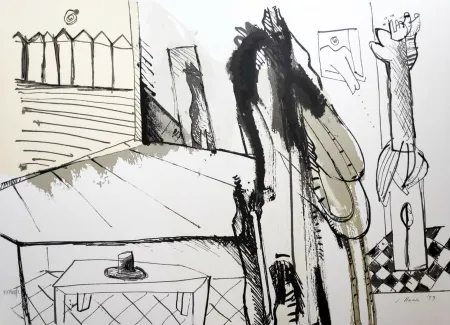 Screenprint Llona - Federico Garcia Lorca