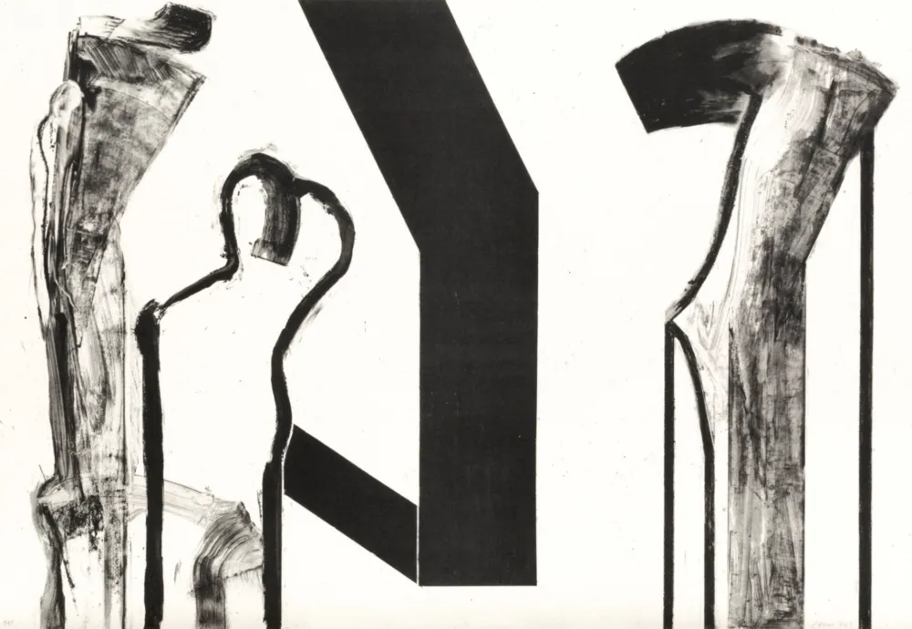 Lithograph Llona - Untitled 1