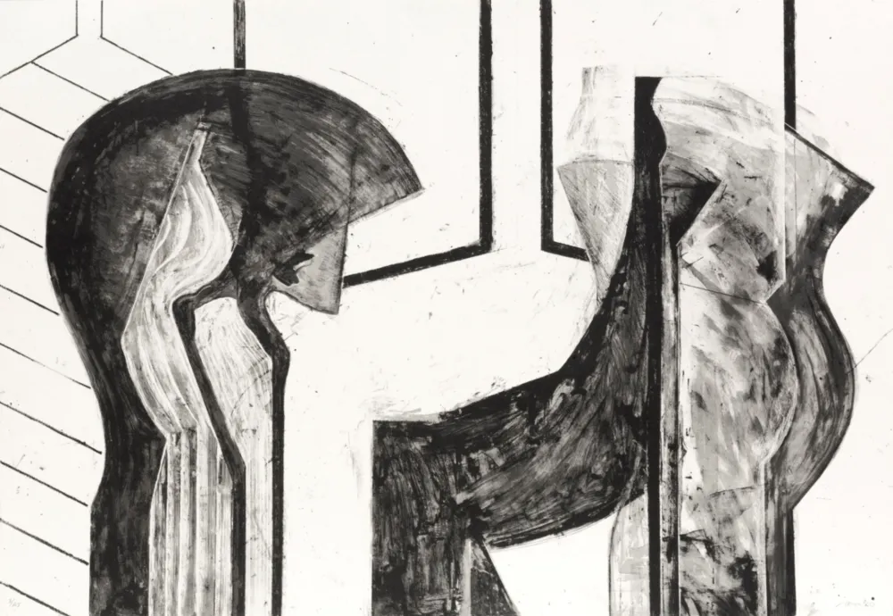 Lithograph Llona - Untitled 3