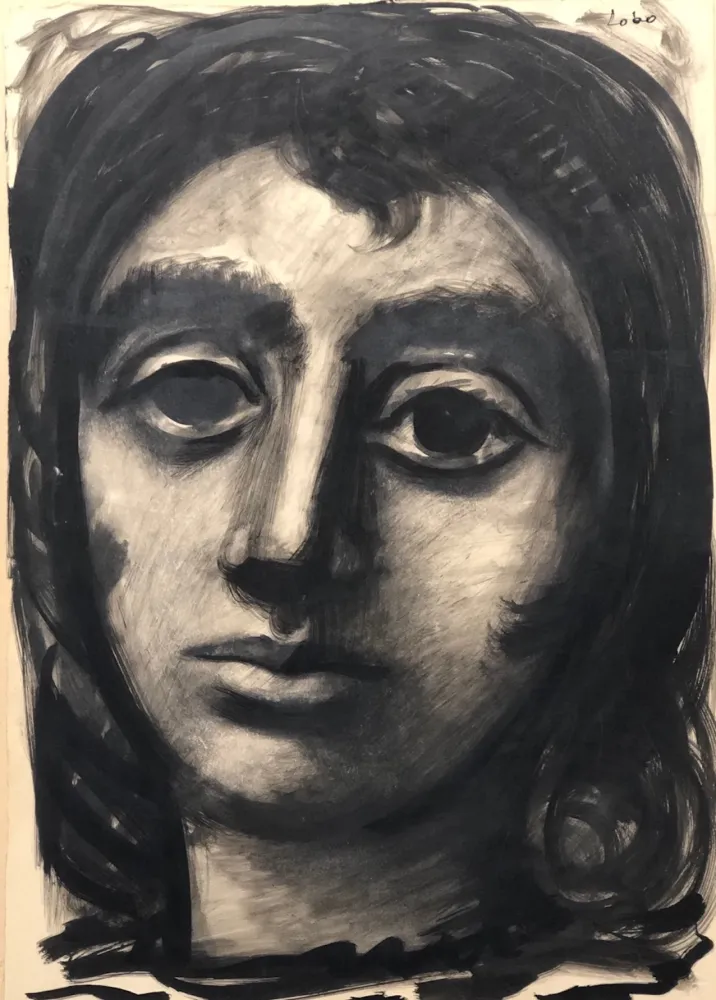 No Technical Lobo - Estudio cabeza de mujer