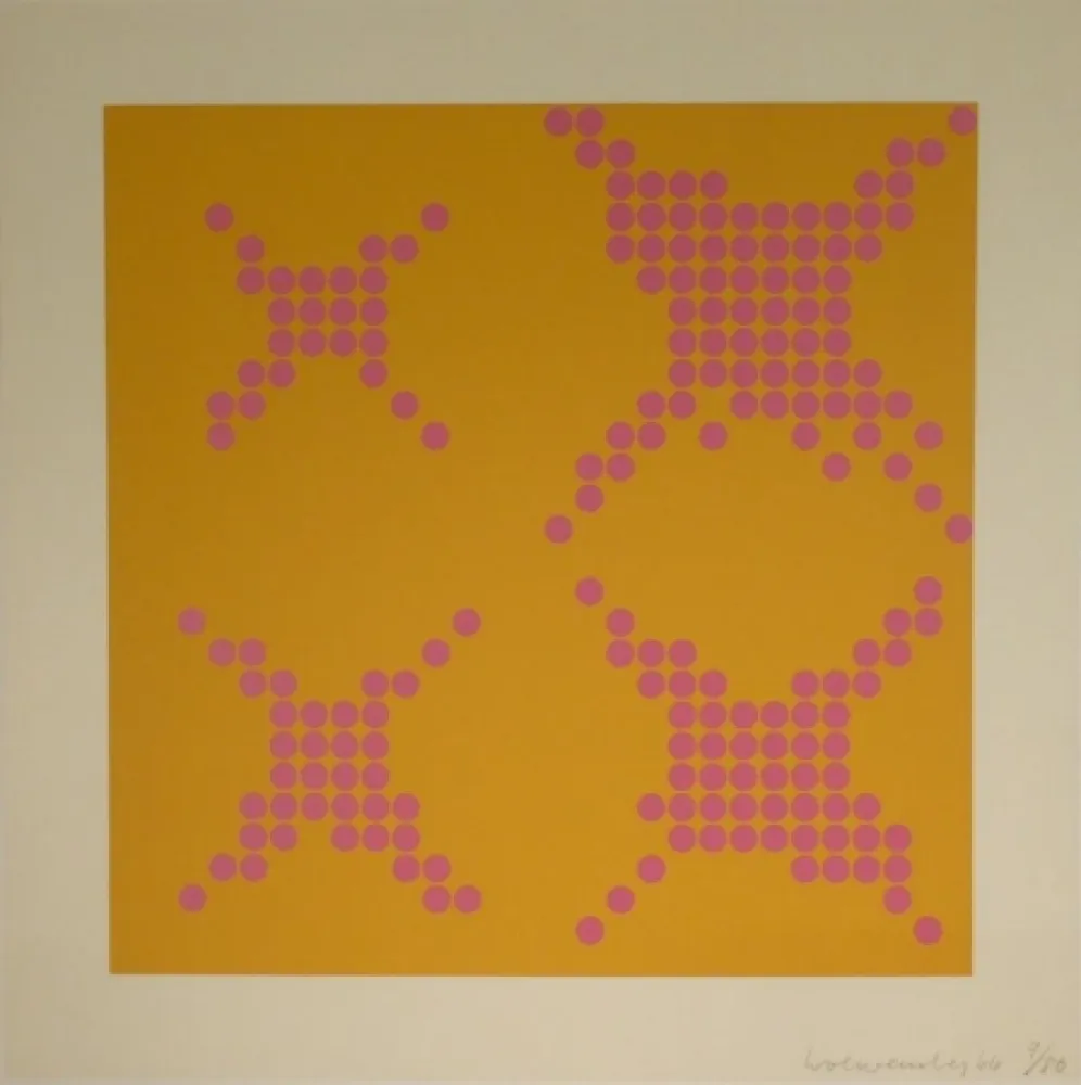 Screenprint Loewensberg - Untitled