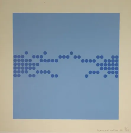 Screenprint Loewensberg - Untitled