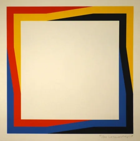 Screenprint Loewensberg - Untitled