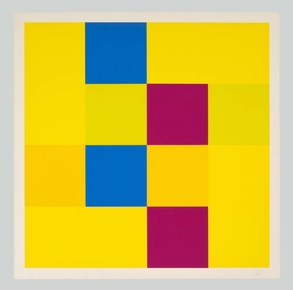 Screenprint Lohse - Senza titolo