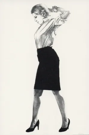 Lithograph Longo - Cindy