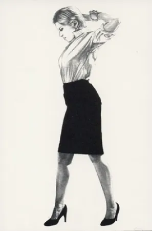 Lithograph Longo - Cindy