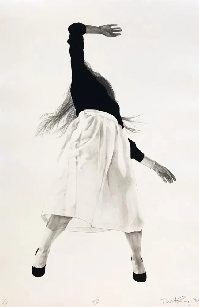 Lithograph Longo - Men in the Cities, Tokyo, Seibu Department Stores, Ltd. IV