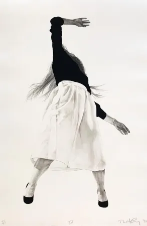 Lithograph Longo - Men in the Cities, Tokyo, Seibu Department Stores, Ltd. IV