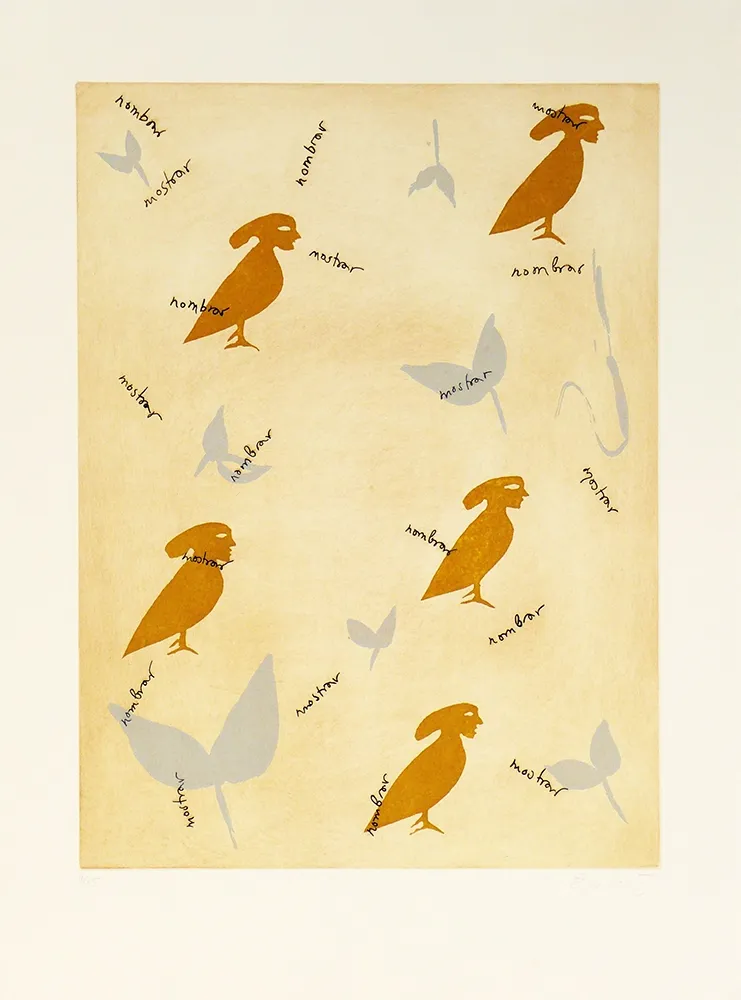 Etching Lootz - Leaves II