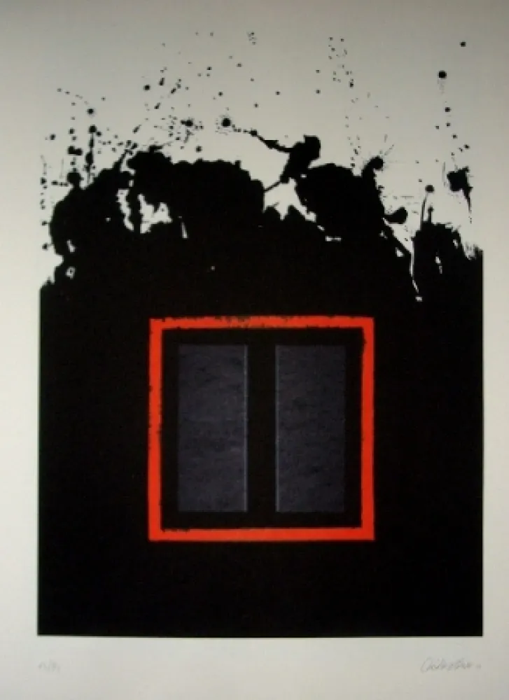 Lithograph Lopez Osornio - La otra geometria 10