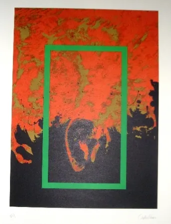 Lithograph Lopez Osornio - La otra geometria 5