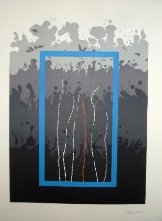 Lithograph Lopez Osornio - La otra geometria 6