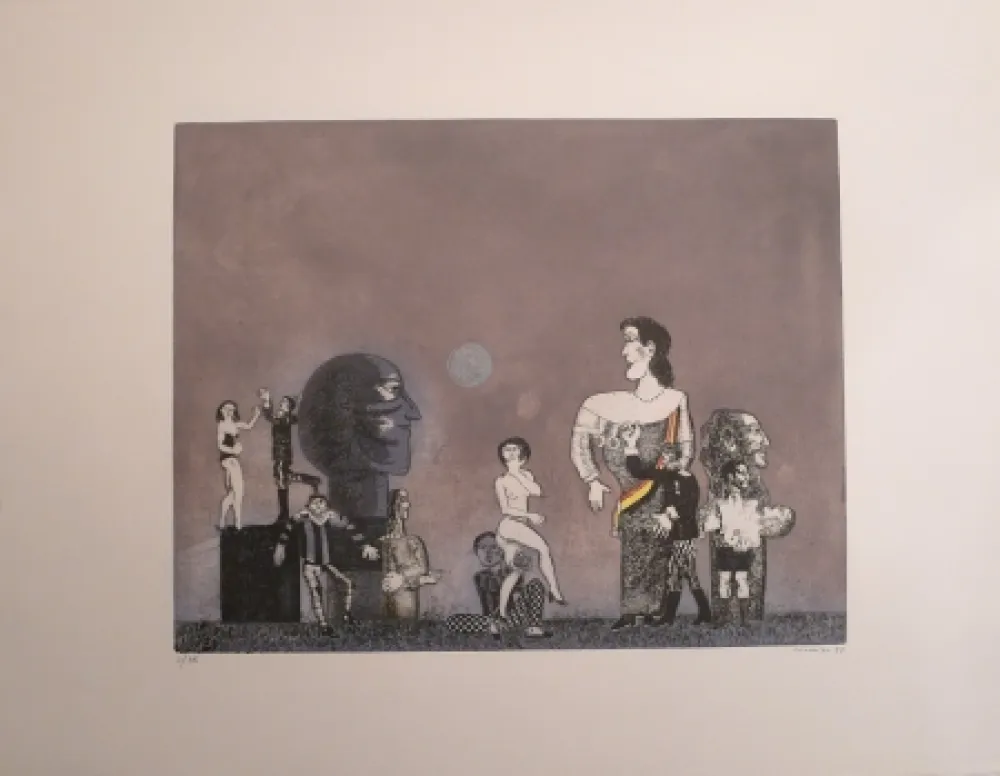 Etching Lorenzo - La Generala