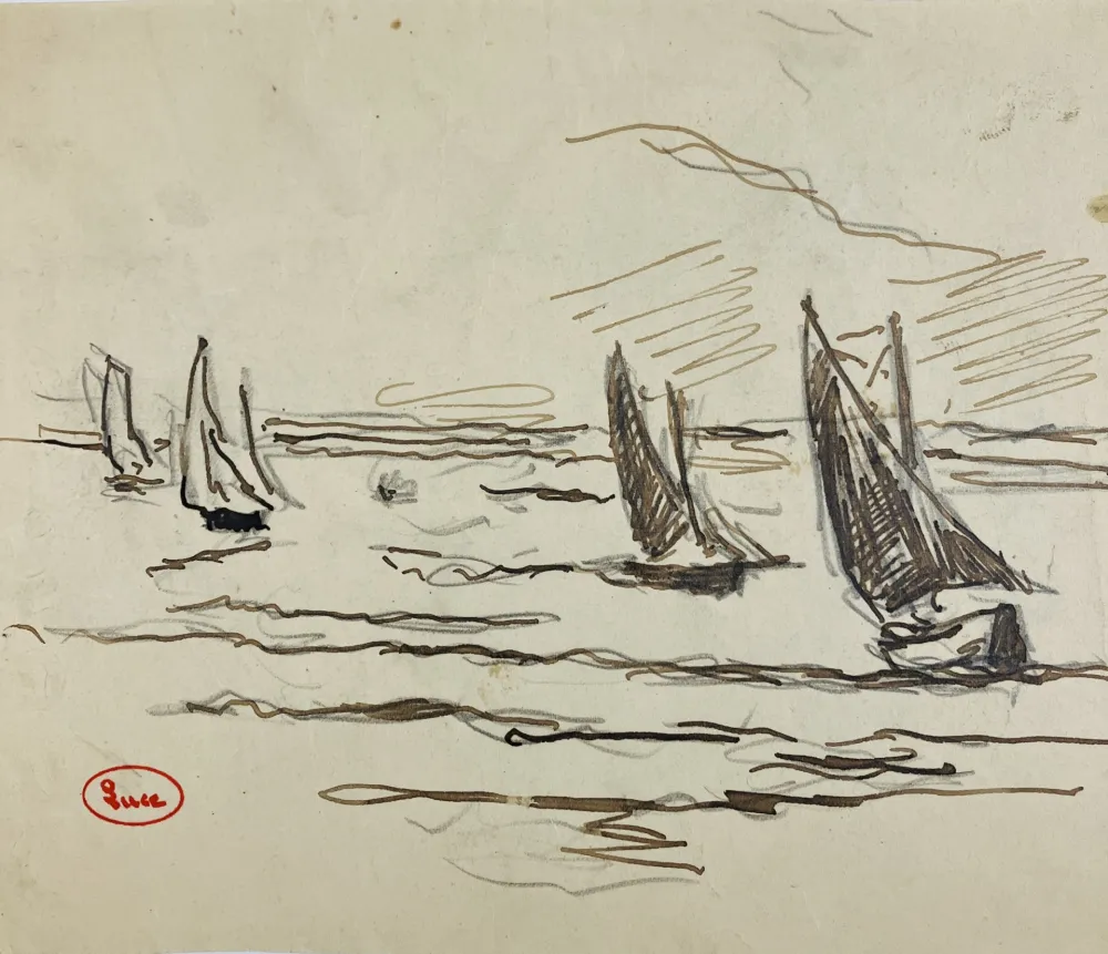 No Technical Luce - La Régate. Vers 1900. 