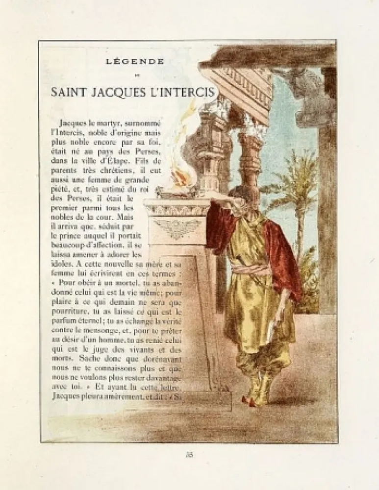 Illustrated Book Lunois - La légende dorée