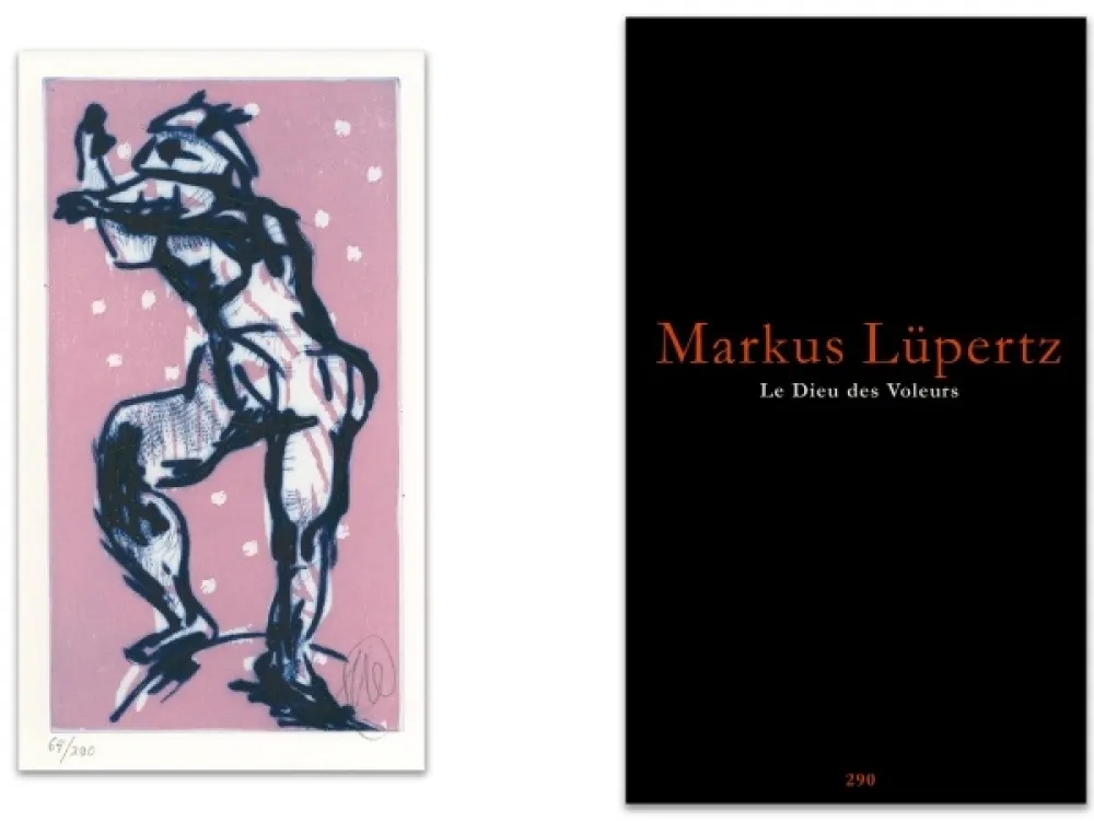 Illustrated Book Lüpertz - L'art en écrit