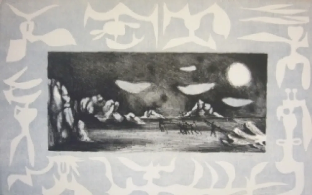 Lithograph Lurcat - Sans titre