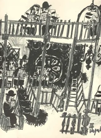 Illustrated Book Luzzati - Viaggio alla città di Safed