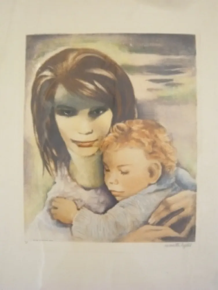 Etching Lydis - Maternité