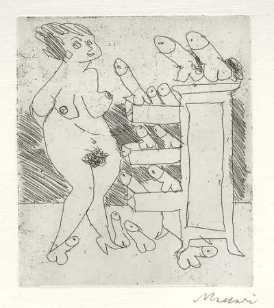 Etching Maccari - Senza titolo