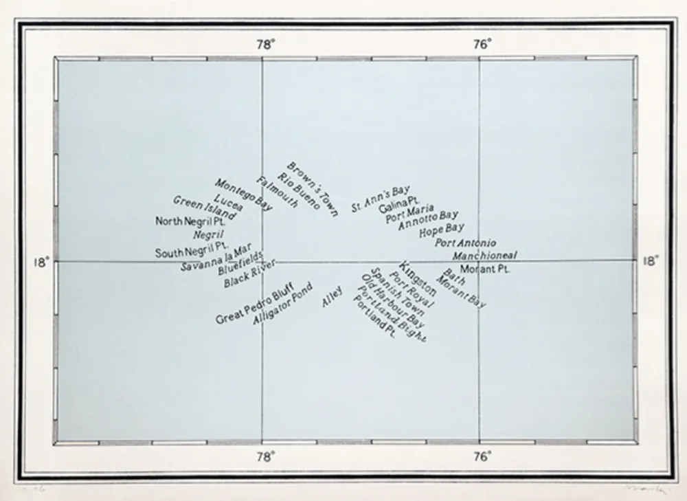 Lithograph Macchi - Agua de Jamaica