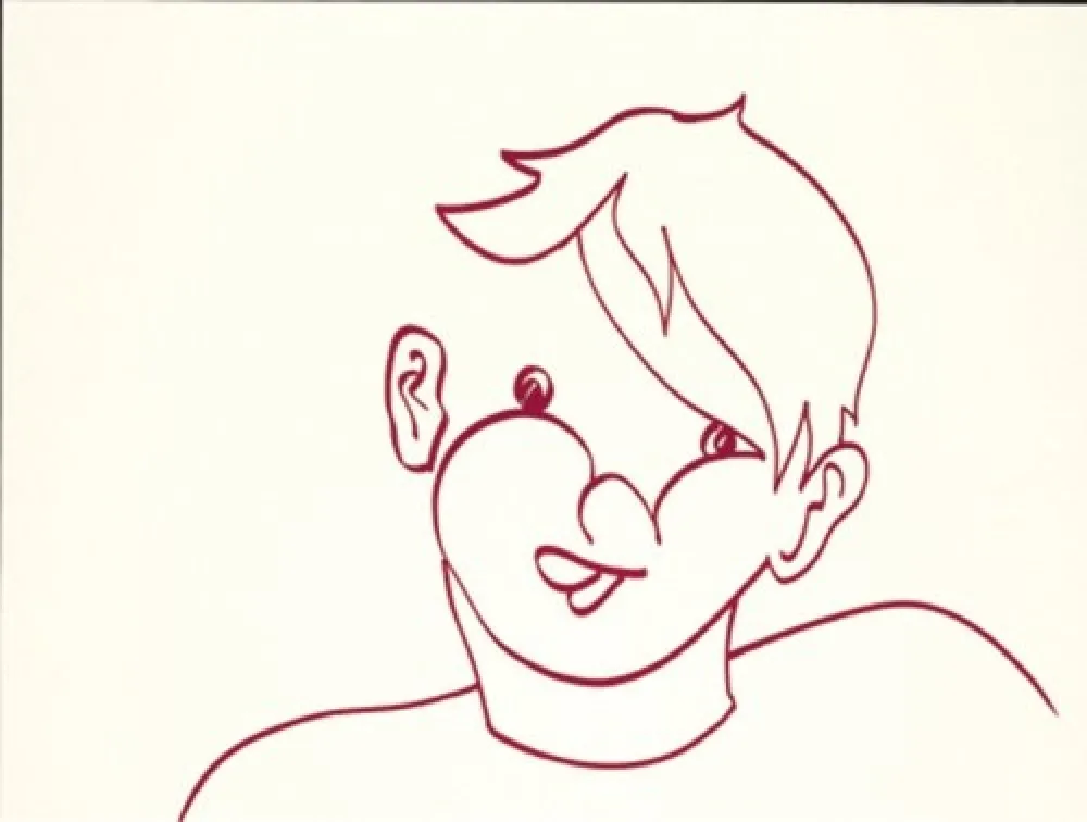 Lithograph Macías - Marrón 1