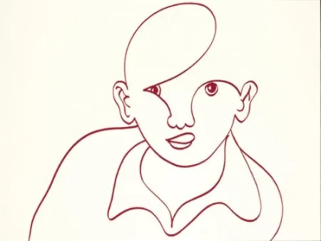 Lithograph Macías - Marrón 2