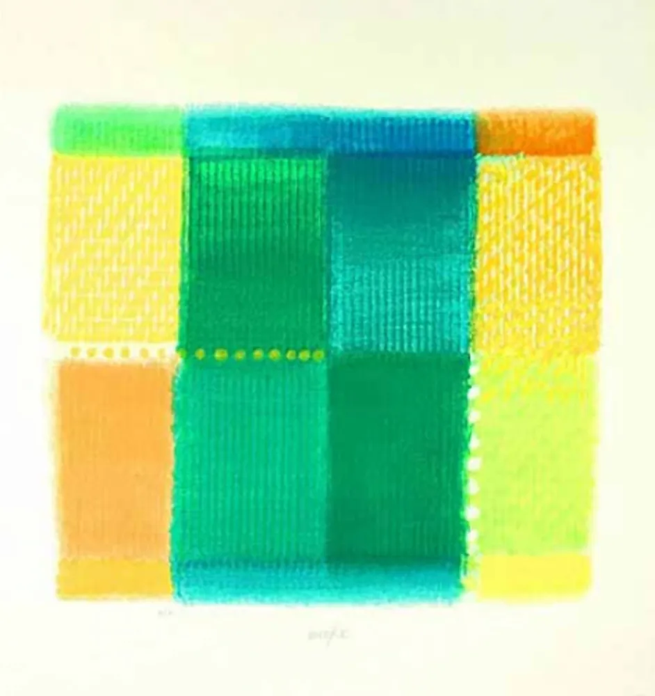 Screenprint Mack - Le Jardin