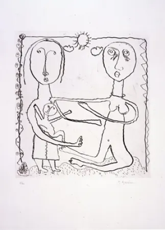 Engraving Macréau - Sans titre