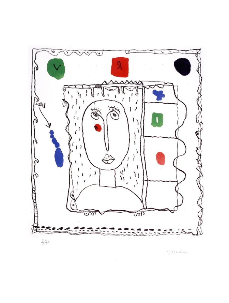 Etching And Aquatint Macréau - Sans titre