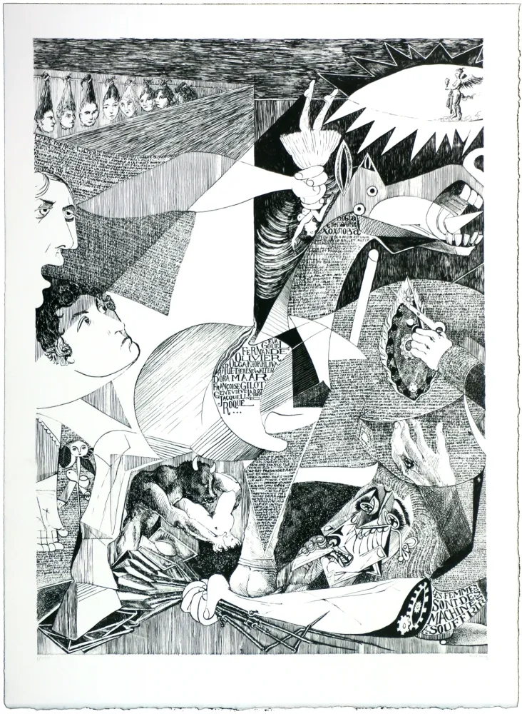 Lithograph Mad Meg - Gernicouille de Pine d'Assaut 2