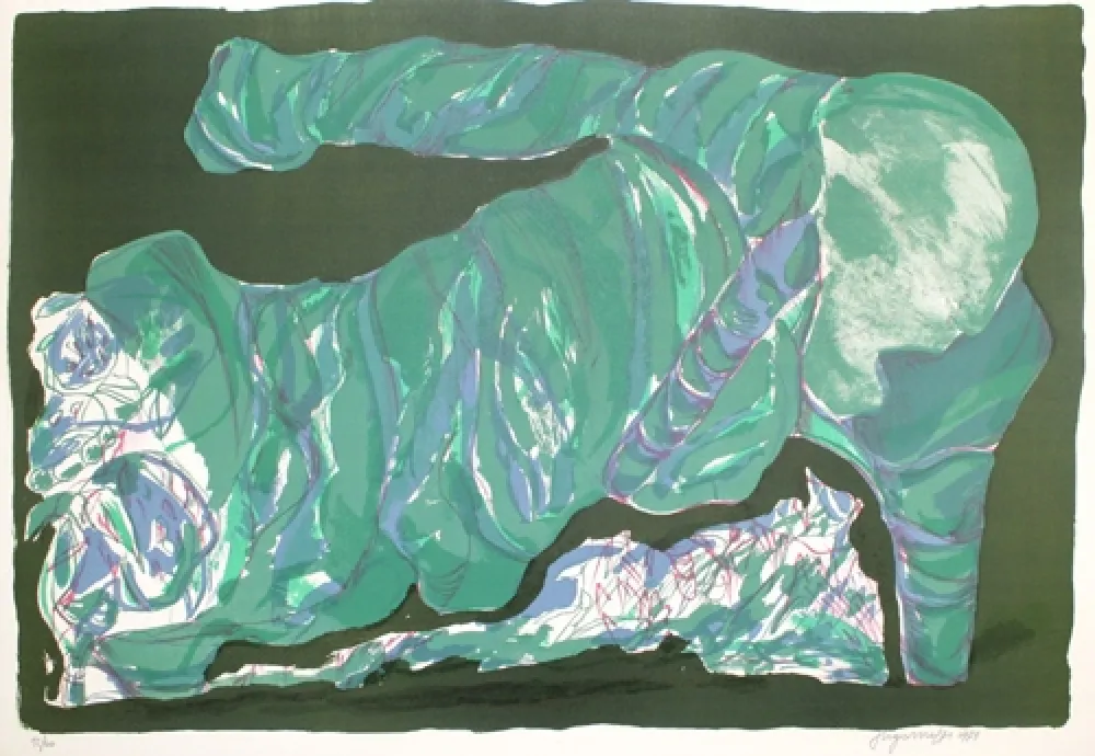 Lithograph Maffi - Untitled