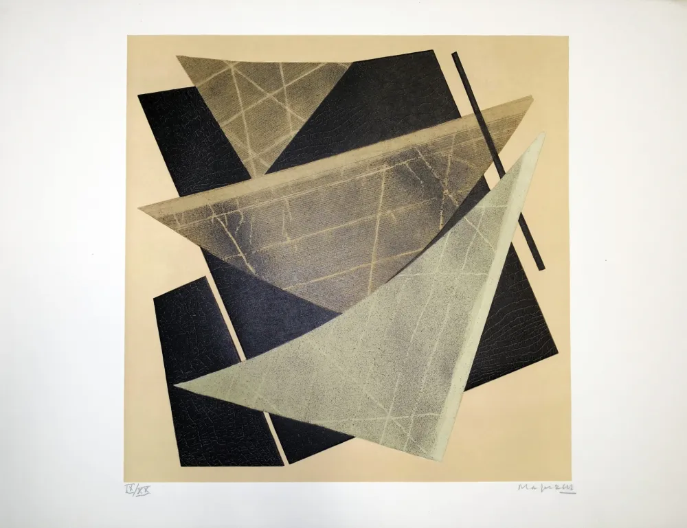 Lithograph Magnelli - Composizione 1