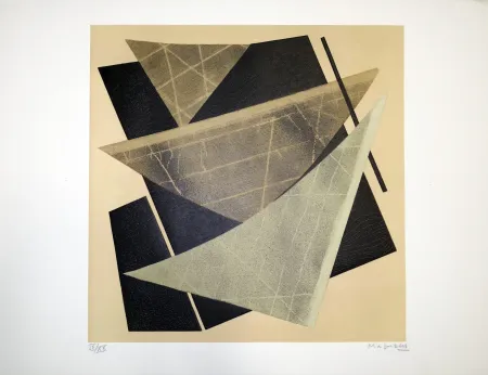 Lithograph Magnelli - Composizione 1