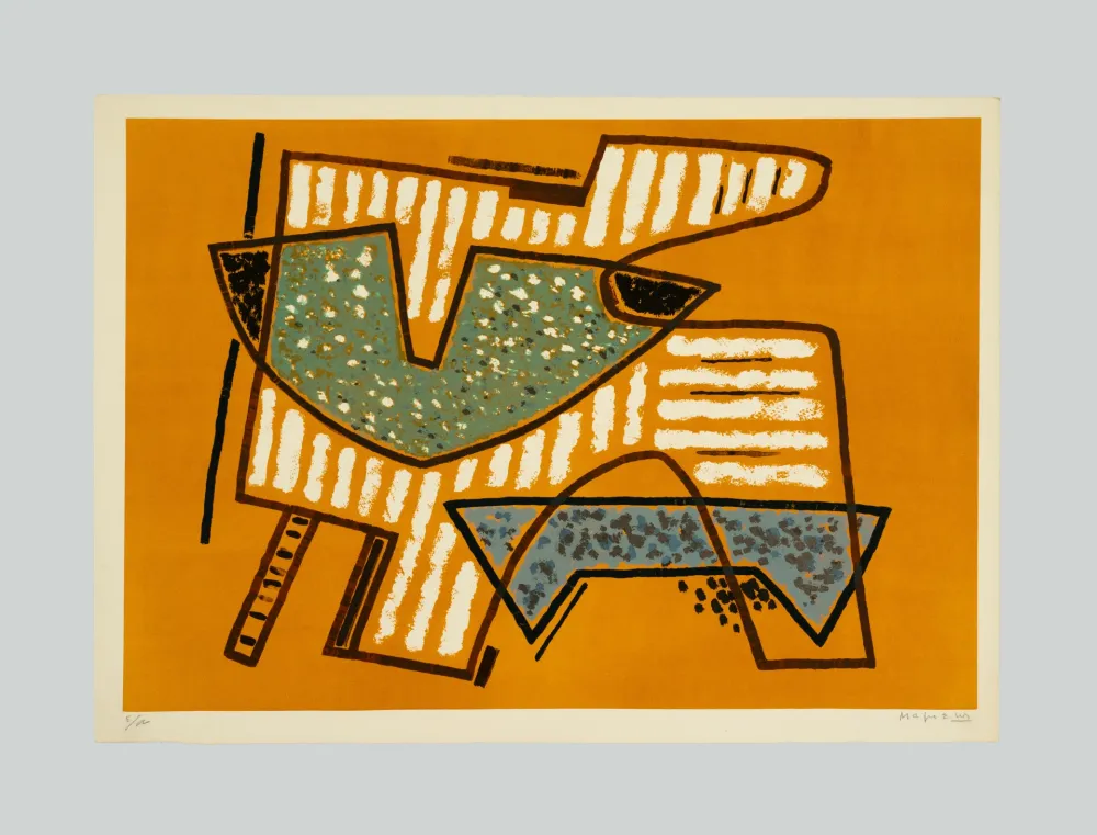 Lithograph Magnelli - Composizione