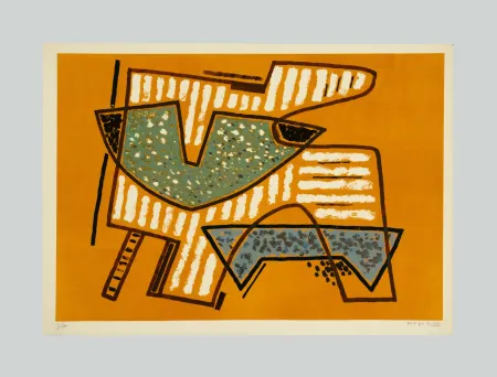 Lithograph Magnelli - Composizione