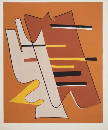 Lithograph Magnelli - Manifeste abstrait