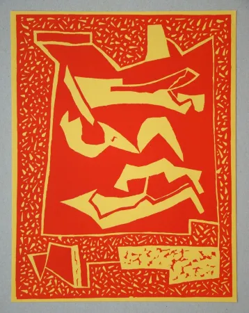 Woodcut Magnelli - Sans titre