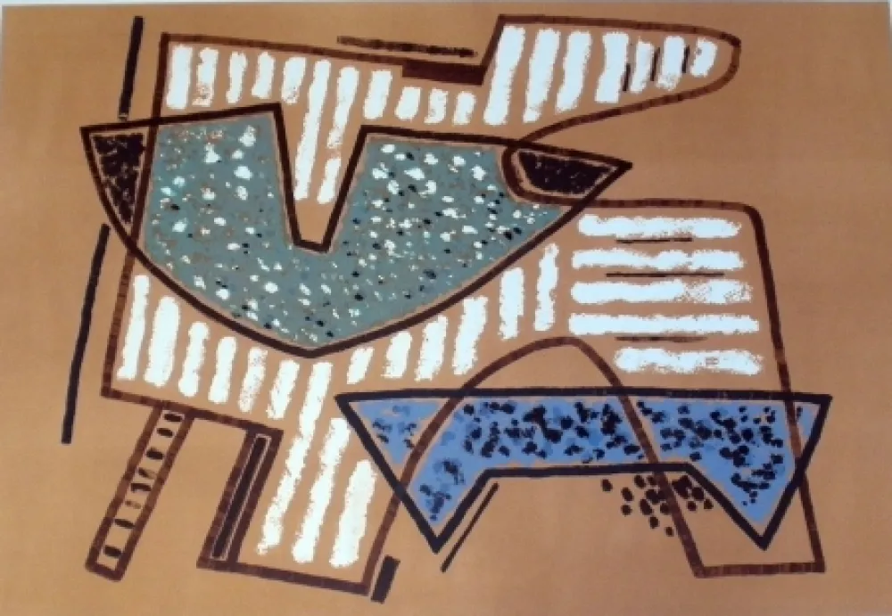 Lithograph Magnelli - Sans titre