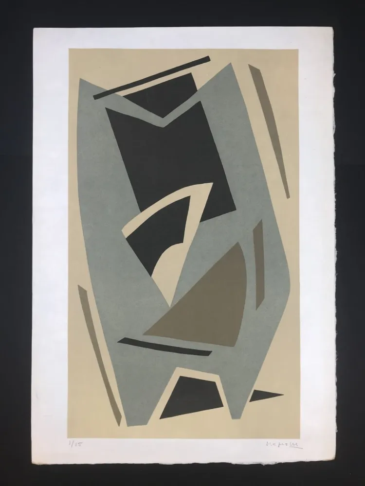 Lithograph Magnelli - Senza titolo 